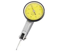 FTVOGUE Indicador de Prueba de Dial, Herramienta de Precisión con Rango de 0-0,8 Mm, Resolución de 0,01 Mm y Diámetro de Dial de 32 para Maquinistas y Aplicaciones de Ingeniería