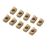 FTVOGUE Insertos de Torneado Insertos de Torno de Carburo 10PCS Recubrimiento Fino APMT1135PDER MO2 Tipo de Clip para Torno Fresadora Usuarios de Procesamiento de Madera Alta Dureza Resistencia Al