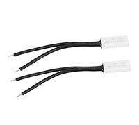 FTVOGUE Interruptor de Control de Temperatura NC, 2pcs KSD9700 Sonda de Plástico Interruptor de Control de Temperatura NC Protector Térmico para, Controladores de Termostato (120℃)