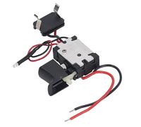 FTVOGUE Interruptor de Control de Velocidad de Taladro Eléctrico, Material de PC, Interruptor de Actuador de Taladro Inalámbrico de 7,2 a 24 V con Iluminación y Fácil Instalación para Llaves