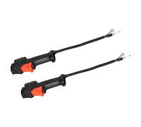 FTVOGUE Interruptor de de Recortadora con Mazo de Cables, Construcción de Plástico, Compatible con FS75 FS80 FS85, 50,5 Cm de Longitud, Ideal para Herramientas de Jardinería