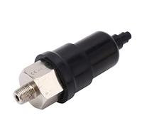 FTVOGUE Interruptor de Presión Tipo Diafragma, Control de Presión Ajustable de Caucho de Acero Inoxidable 2/5 Pulgadas para Sistemas de Aire Comprimido