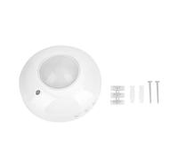FTVOGUE Interruptor de Sensor Corporal de 110 V-240 V, Movimiento del Cuerpo Ajustable, Sensor de Infrarrojos de Techo