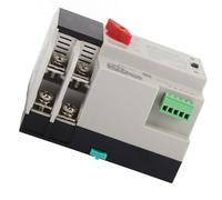 FTVOGUE Interruptor de Transferencia Automática de Doble Potencia de 110V, Interruptor de de Generador 2P de 100 Amperios, Interruptor ATS de Control WiFi (100A)