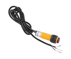 FTVOGUE Interruptor Fotoeléctrico E18-B03P1, Sensor IR PNP, Alta Sensibilidad, CC 6-36 V, Automatización Industrial para Temporizador Tacómetro