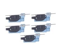FTVOGUE Interruptores de Límite Microinterruptores de Brazo de Palanca Ajustable XTZ 8107 5PCS NO NC 10A 250V IP66 Interruptor de Viaje para Fresadora CNC y Control de Posición de Impresora 3D
