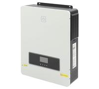 FTVOGUE Inversor de Onda Sinusoidal, Inversor de Potencia de Onda Sinusoidal de Aleación de Aluminio 7.2KW 48V AC 230V con Pantalla LCD Controlador de Carga Solar de Alta Frecuencia para Vigilancia