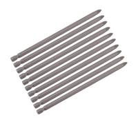 FTVOGUE Juego de Broca de Destornillador PH2, Juego de Broca de Destornillador de Acero de Aleación de 150 Mm, Vástago Hexadecimal de 1/4 Pulgadas, para Electrónica, Ingeniería