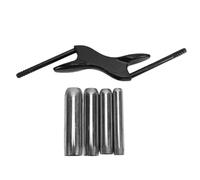 FTVOGUE Juego de Ensambladoras de Ladrillos Herramienta para Unir Mampostería con 4 Cuchillas Intercambiables 1/2 5/8 3/4 7/8 Pulgadas Aluminio Hierro Inoxidable Ergonómico para