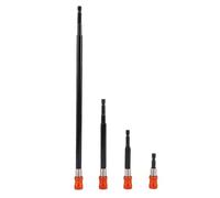 FTVOGUE Juego de Extensión de Brocas, Kit de Soporte de Brocas de Vástago Hexagonal de 1/4 de Pulgada con 4 Longitudes de 2 3/8 Pulgadas, 4 Pulgadas, 6 Pulgadas, 12 Pulgadas para