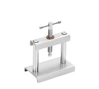 FTVOGUE Juego de Herramientas de Prensa para Relojes, Metal de con 12 Moldes, Cierre de Caja Trasera de Reloj y Herramienta de Reemplazo de Batería para Esferas Circulares de 16 a 50 Mm (con 18