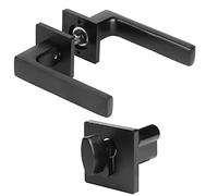 FTVOGUE Juego de Manijas de Palanca de Bloqueo Ajustable, Construcción de Aleación de Zinc, Perilla de Puerta con Llave, Ideal para Seguridad del Hogar y Entrada Exterior