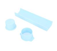 FTVOGUE Juego de Moldes Circulares para Pasteles de 1,75 Pulgadas para Hornear en Casa, Material PLA, Incluye Cortador de Pasteles y Empujador con Bandeja de 9 Pulgadas para Fiestas de Cumpleaños y