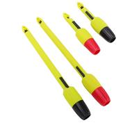 FTVOGUE Juego de Sondas de Perforación de Alambre, Sonda Multímetro Chapada en Níquel de Aleación de Cobre, 4 Piezas de 2 Mm de Largo y 4 Mm de Corto, Clip Doble en V con Resorte para Pruebas