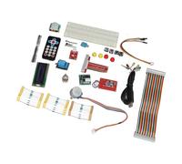 FTVOGUE Kit de Aprendizaje para Pi, Kit de Componentes Electrónicos de Plástico ABS con Cable PL2303 de 1 M, Control Remoto CR2025 Incorporado, para Estudio de Programación, Proyectos Iniciales,