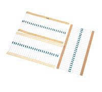 FTVOGUE Kit de Componentes Electrónicos 1565PCS Conjunto de Transistores de Diodo LED de Condensadores Clasificados, Resistencias y Condensadores Mixtos, LED de 3 Mm y 5 Mm para Estudiantes de