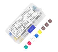 FTVOGUE Kit de Condensadores Recortadores de 80 Piezas de 6 Mm, Condensadores Cerámicos Variables 5-120P para Proyectos Electrónicos, Componentes de Capacitancia Ajustables de Placa de Circuito de