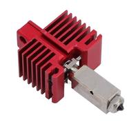 FTVOGUE Kit de Extrusora Hotend, Calentador Cerámico de Metal de 60 W, Boquilla Desmontable para Impresoras 3D Lab P1P P1S