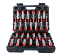 FTVOGUE Kit de Herramientas de Extracción de Terminales de 26 Piezas, Acero de Aleación, Fácil Liberación del Conector para Cualquier Vehículo o Uso Profesional