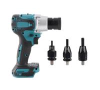 FTVOGUE Kit de Herramientas para Tuercas de Remache Eléctrico Remachadora Eléctrica sin Escobillas con Botón de Ajuste de Engranaje de Luz LED Múltiples Ventilaciones Alta Disipación de (Conjunto D)