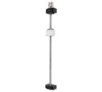 FTVOGUE Kit de Husillo de Bolas, Tuerca de Husillo de Bolas CNC Laminada BK BF10, Conjunto de Movimiento Lineal y Giratorio, Fácil Instalación, Operación Simple, para Usuarios de Máquinas CNC