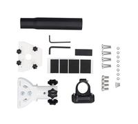 FTVOGUE Kit de Montaje de Satélite Ajustable para Antena Gene 3, Rotación de 360° e Inclinación de 160°, Montaje de Acero Inoxidable, Instalación con Abrazadera de Poste para RV, Barco, Techo, Camping
