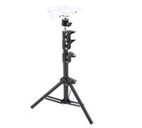 FTVOGUE Kit de Montaje de Trípode, Soporte de Trípode de Aleación de Aluminio de Ajustable de 20 a 51 Pulgadas con Pies de Goma Antideslizantes, para Mini Plato