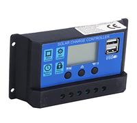 FTVOGUE Kit de Panel Solar, Módulo Fotovoltaico de Silicio Policristalino con Controlador de Carga Solar, 10W 18V 1.2A, Cargador de Panel Compacto de 310x190 Mm para Uso en Exteriores de RV