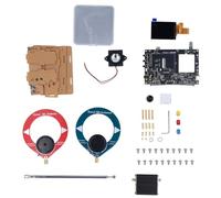 FTVOGUE Kit de PCB de Receptor de Sonido de Banda Completa Receptor de Sonido de Banda Completa de 64 MHz a 137 MHz Am MW SW SSB de Aviación Montaje sin Soldadura para Principiantes Radioaficionados