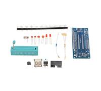FTVOGUE Kit de Placa de Desarrollo Placa de Desarrollo del AVR con ATMEGA8 ATMEGA48 8M Crystal USB Power 7,4 X 3,4 Cm Fácil Expansión para Aficionados a los Componentes Electrónicos