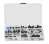 FTVOGUE Kit Surtido de Inductores de 145 Piezas Bobinas de Estrangulación 12 Valores 10uH a 10mH con Diseño Vertical Pequeño y Estructura de Pasador Guía para Proyectos Electrónic