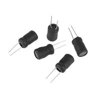 FTVOGUE Kit Surtido de Inductores de Estrangulación de 145 Piezas, 12 Valores de 10 UH a 10 MH, Pequeños Inductores Verticales con Estructura de Pasador Guía Especial, para Proyectos