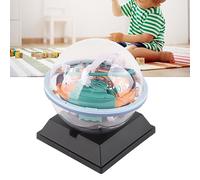FTVOGUE Laberinto de Gravedad 3D, Juego Educativo de Rompecabezas con Coordinación Ojo-Mano, para Niños, Casa, Patio de Recreo, Escuela y Sala de recreación. (Obstáculos de Rango Medio 100)