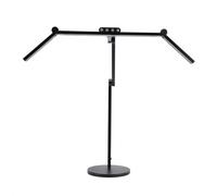 FTVOGUE Lámpara de Escritorio de Arquitecto Lámpara de Mesa de Dibujo Luz de Tarea de Ingeniero Soporte de Luz Ajustable 3000-6500K Regulable Cuidado de los Ojos Autoadaptable para la (Enchufe de la