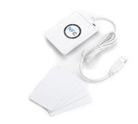 FTVOGUE Lector y Escritor NFC ISO 14443A/B 13,56 MHz CCID PC/SC con Velocidad de Lectura y Escritura de hasta 424 Kbps para Acceso a Etiquetas sin Contacto de hasta 50 Mm