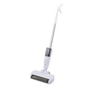 FTVOGUE Limpiador de Pisos Inalámbrico, Trapeador Eléctrico con Poste de Trapeador Flexible, Potentes Motores Dobles, Ideal para Pisos de Madera Dura y Baldosas