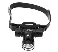 FTVOGUE Linterna Frontal de Buceo LED de 1000 Lúmenes, Aleación de Aluminio, Diseño de Interruptor único, Alto Brillo para Actividades Submarinas y Terrestres