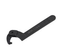 FTVOGUE Llave de Gancho Ajustable, Llave Resistente de Acero CRV para Reparaciones Automotrices, Mantenimiento de Plomería, Rango de Apertura Ajustable de 1 1/4 a 3 Pulgadas, Renovaciones del Hogar