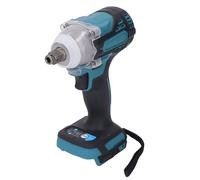 FTVOGUE Llave de Impacto Inalámbrica Controlador de Impacto sin Escobillas, Herramienta Eléctrica de Metal ABS 380 Nm 0-2800 Rpm 2 en 1 para Extracción y Perforación de Neumáticos de Coche de