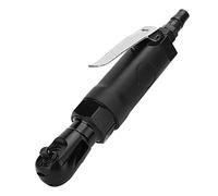 FTVOGUE Llave de Trinquete Neumática, Aluminio Fundido, Herramienta de Trinquete Neumático con Accionamiento de 1/4 de Pulgada para Reparación de Automóviles con Velocidad de 250 Rpm y Presión de 90