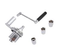 FTVOGUE Llave Multiplicadora de Torsión, Removedor de Tuercas de Tracción de 1 2 Pulgadas, Acero de Aleación 40CR 1 16 Relación de Engranajes 680 Nm con Vasos de 17 Mm, 19 Mm, 21 para Automóviles,