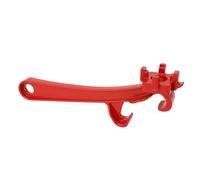 FTVOGUE Llave para Tapa de Cubo, Herramienta para Abrir Tambores, Abridor de Tapa de Barril de 5 Galones, Abridor de Latas de Pintura de Acero de Aleación con Ranuras Antideslizantes