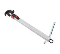 FTVOGUE Llave Telescópica para Lavabo de Acero CRV Ajustable de 10 a 17 Pulgadas de Longitud, Rotación de 180 Grados para Instalación de Grifos de Fregadero de Plomería en Espacios Reducidos