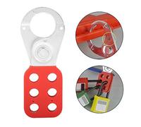 FTVOGUE Lock de Seguridad de Acero Industrial HASP, Límites Fuertes y de Noticias, para Trabajos de Mantenimiento, 1 Pieza