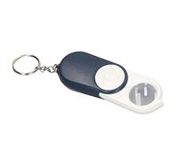 FTVOGUE Lupa de Bolsillo 10X con Luz, Mini Lupa ABS con LED para Lectura, Evaluación de Joyas, Trabajo de Oficina, Diseño Portátil de Doble Lente para Pasatiempos de Niños Mayores