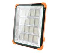 FTVOGUE Luz de Trabajo Solar Portátil, Material ABS, Brillo de 300 W con Batería de 10000 MAh para Lugar de Trabajo Al Aire Libre e Iluminación de Emergencia
