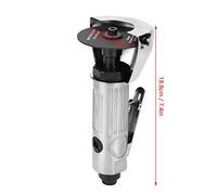 FTVOGUE Máquina Cortadora Neumática Herramienta de Corte de Aire de Alta Velocidad de 3 Pulgadas con Almohadilla de Lijado Ajustable Aleación de Aluminio para Automoción y Fabricación (Cortadora