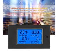 FTVOGUE Medidor de Alimentación de CA Alarma Excesiva Alarma de Pantalla Grande Voltaje LCD Corriente de Corriente Medidor de Energía Electricistas y Expertos en Protección de Energía para