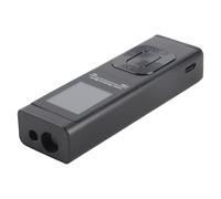 FTVOGUE Medidor de Distancia Láser, Mini Medida de 165 Pies 50 M con Pantalla LCD Retroiluminada y Función de Marcado, IP54 a Prueba de Agua a Prueba de Polvo, para Construcción de (80m)
