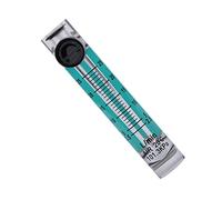 FTVOGUE Medidor de Flujo de Gas Medidor de Corriente 2.5-25LPM Medición de Flujo de Aire de Oxígeno con Válvula de Control Conector de Manguera de 8 Mm para Uso Industrial